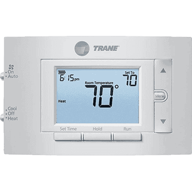 Trane XR102 Thermostat.